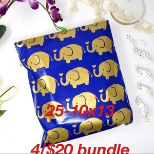 4/$20 Polymailers‎ 10x13 Self Sealing Eleph…
